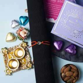 18K Hallmark Gold Ik Onkar Rakhi Box