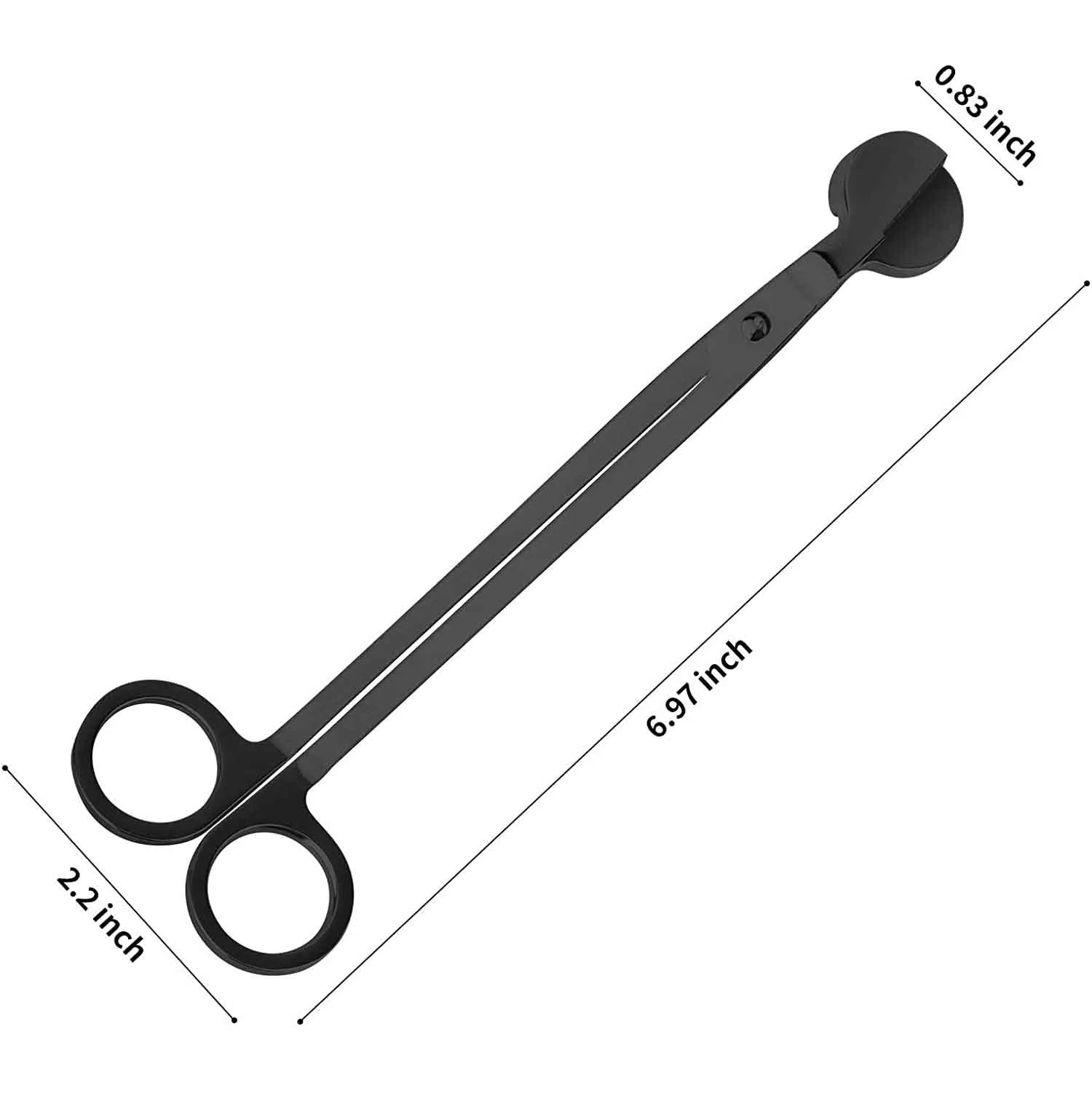 2-Pack: CHEFBEE Polished Stainless Steel Candle Wick Clipper