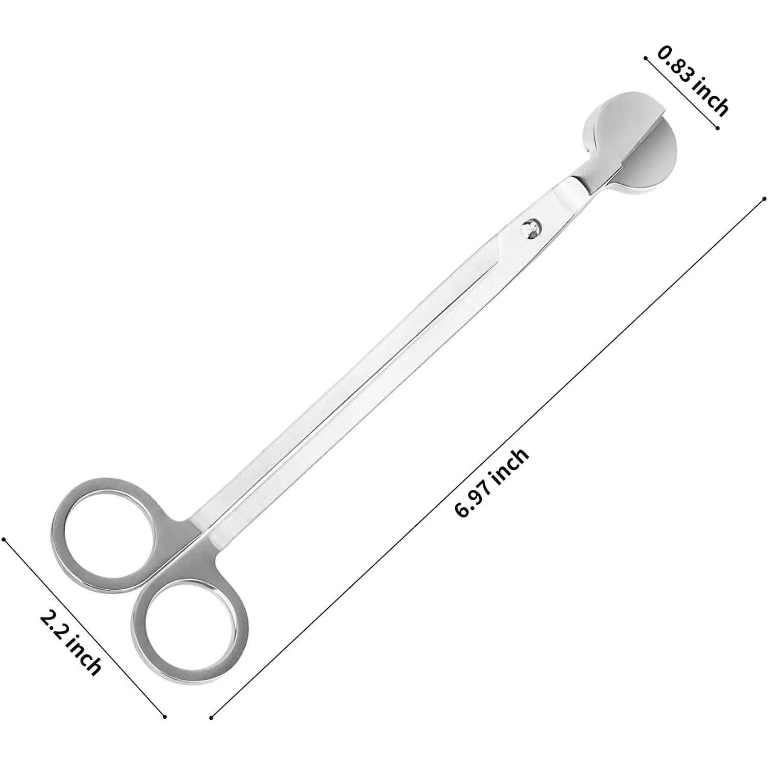 2-Pack: CHEFBEE Polished Stainless Steel Candle Wick Clipper