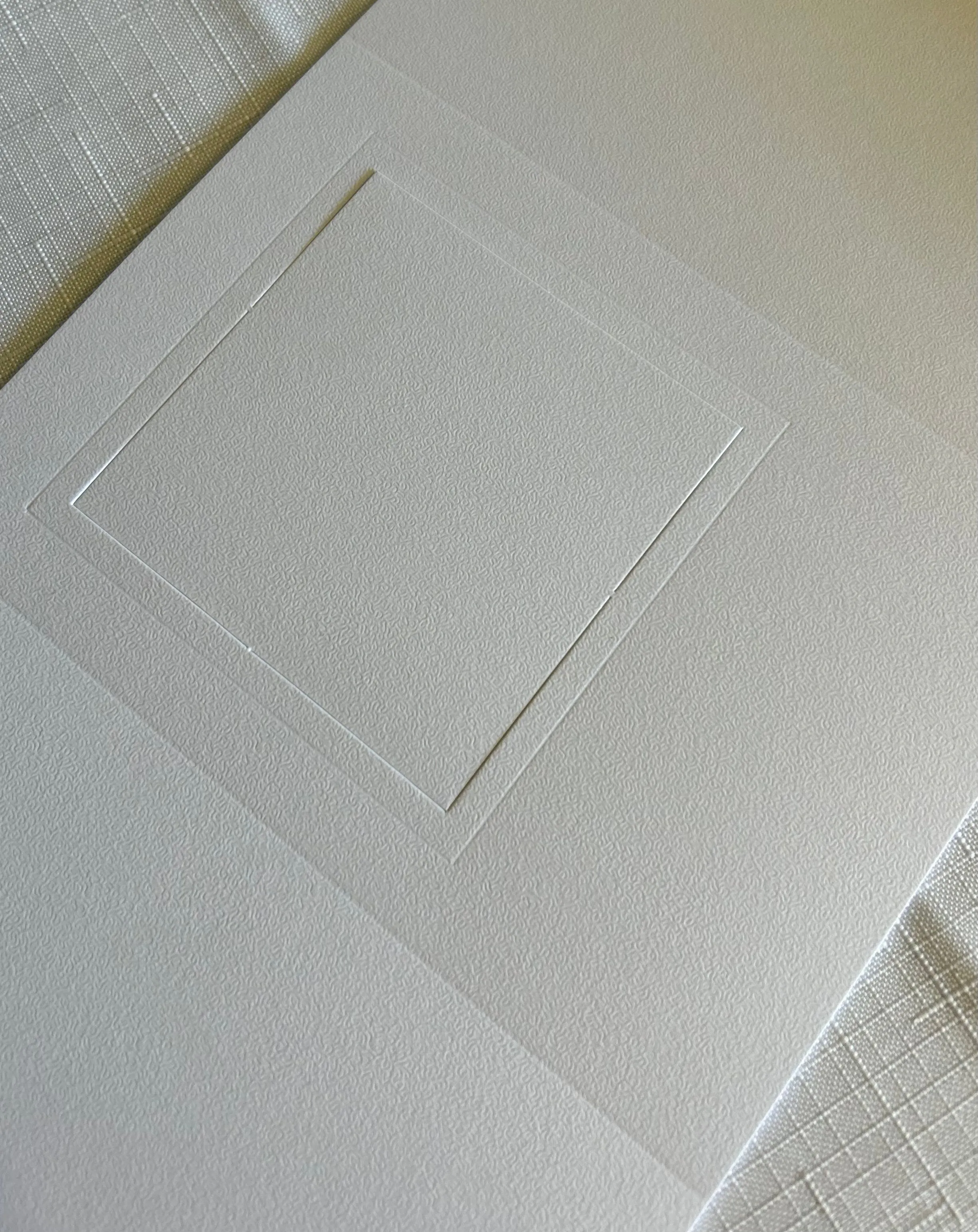 3 Panel Card with Square Window