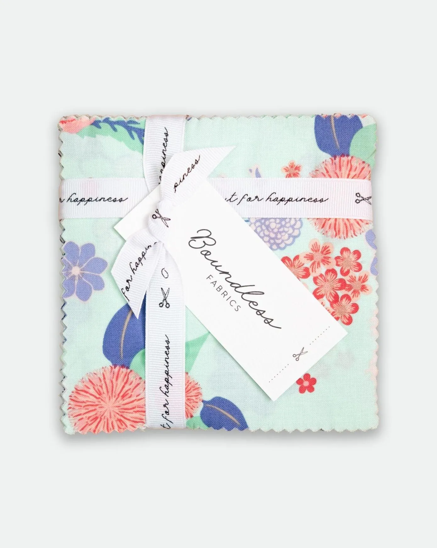 42 pieces Charm Pack - Boundless Wanderlust (Mint) Collection - 5 in x 5 in