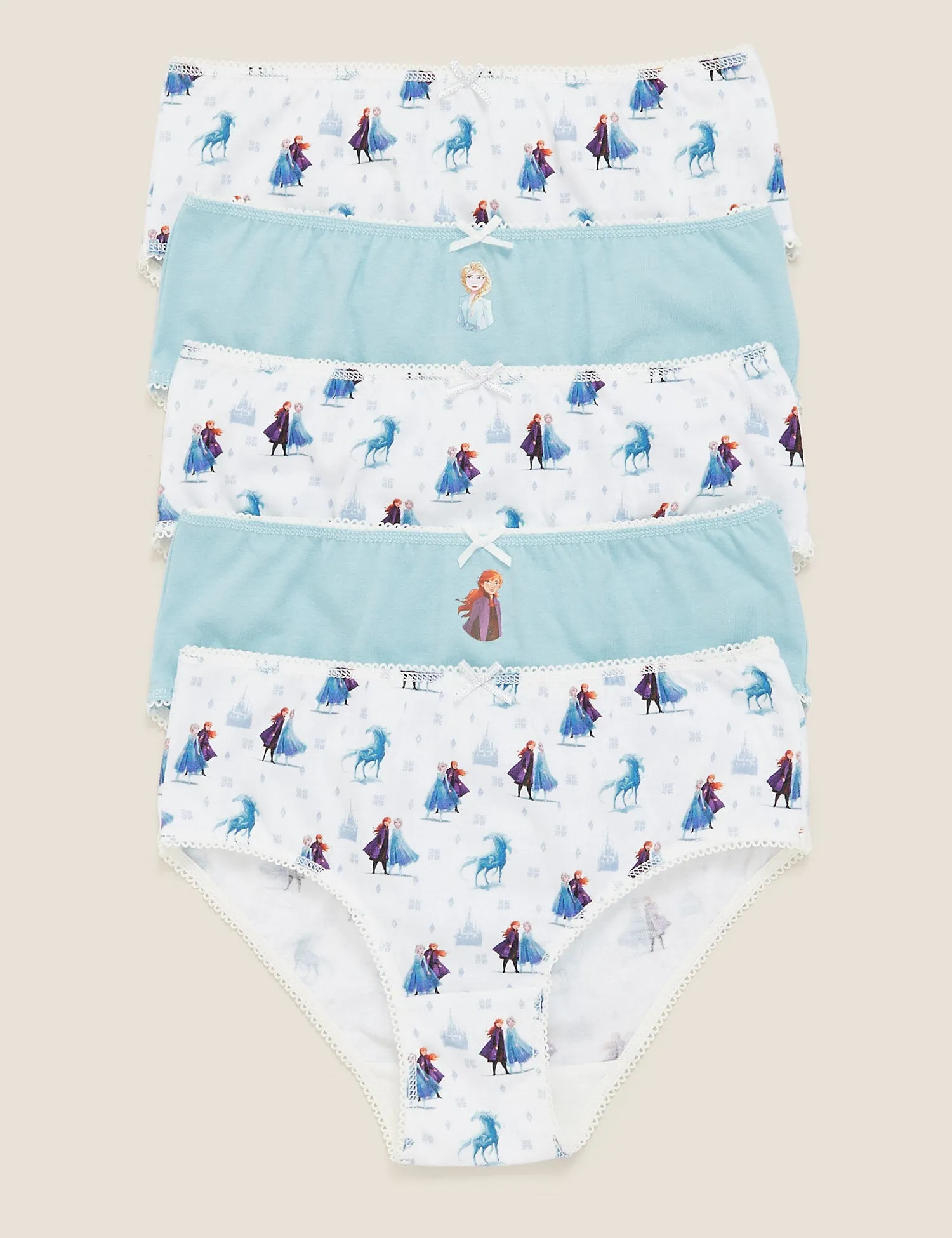 5pk Pure Cotton Disney Frozen™ Classic knickers