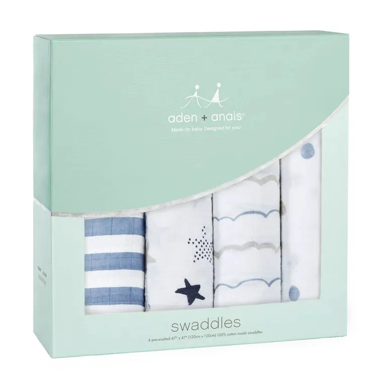Aden Anais Classic Swaddles 4pk