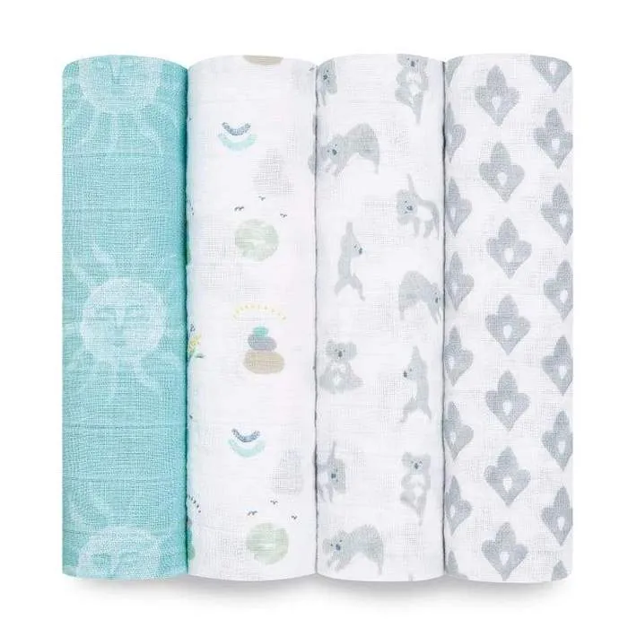 Aden Anais Classic Swaddles 4pk