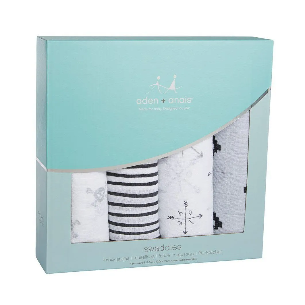 Aden Anais Classic Swaddles 4pk