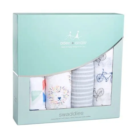 Aden Anais Classic Swaddles 4pk