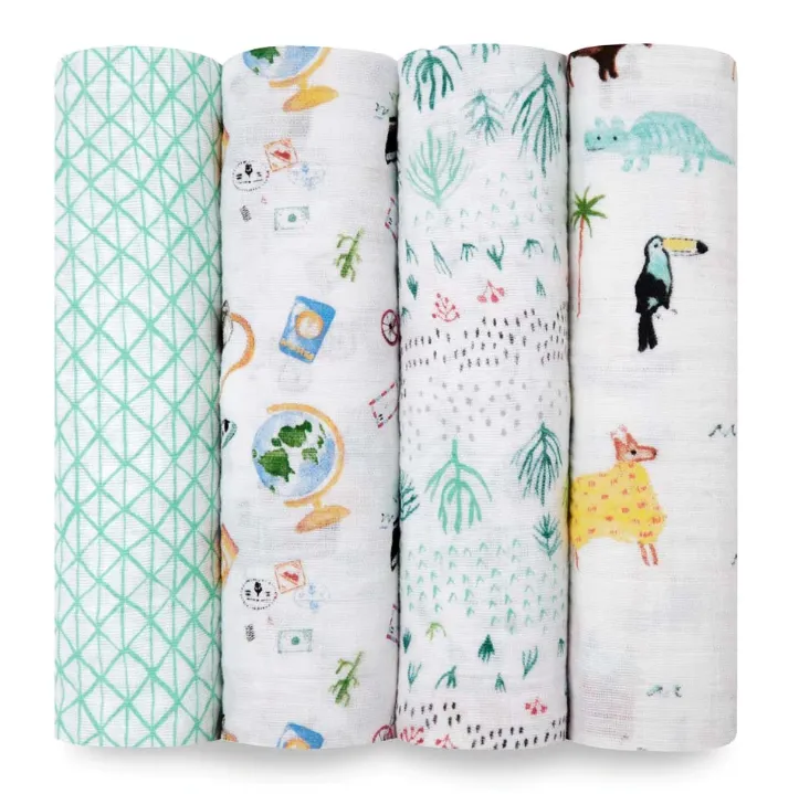Aden Anais Classic Swaddles 4pk