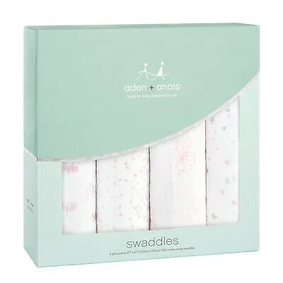 Aden Anais Classic Swaddles 4pk