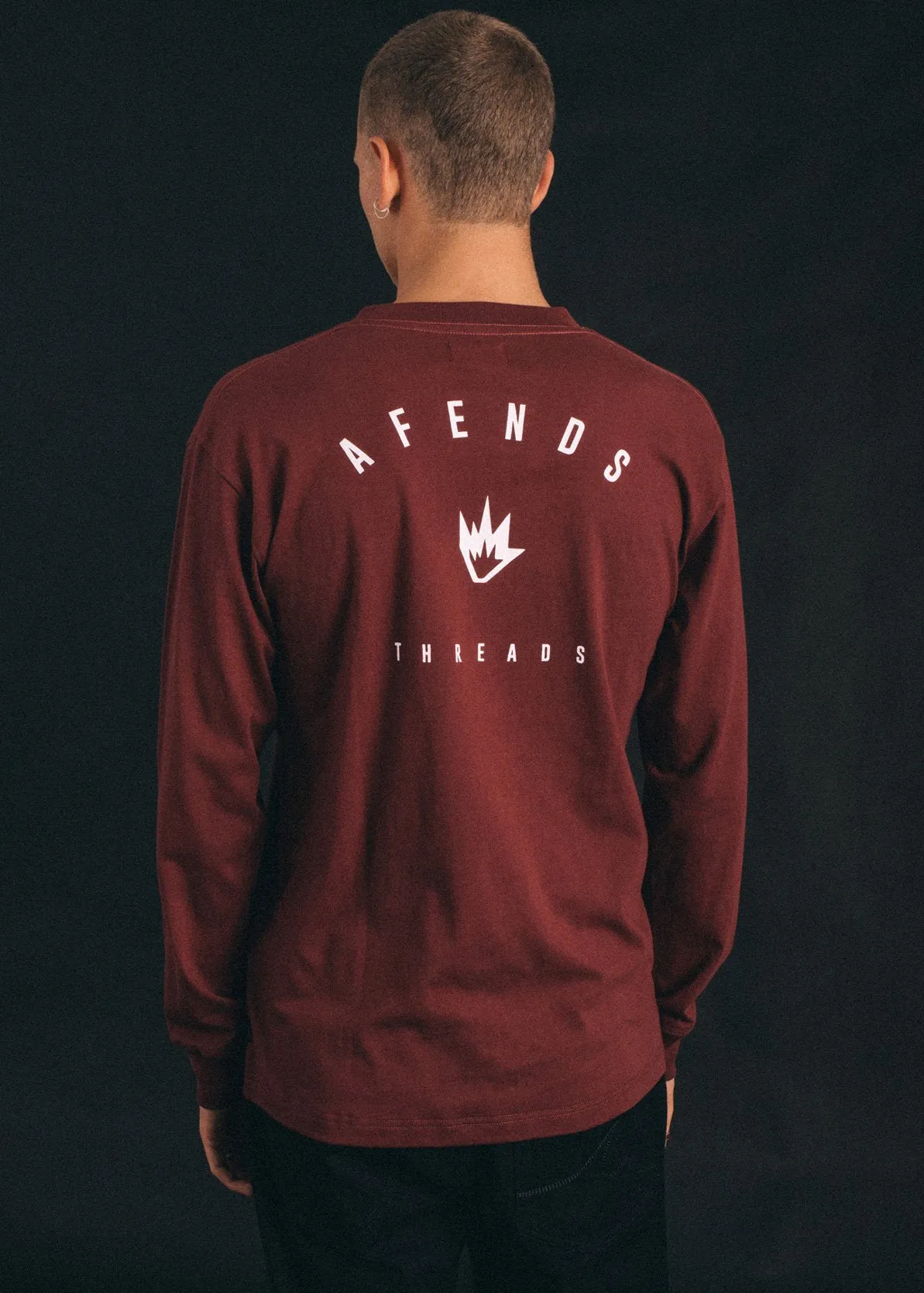 Afends Mens Threads - Long Sleeve Tee