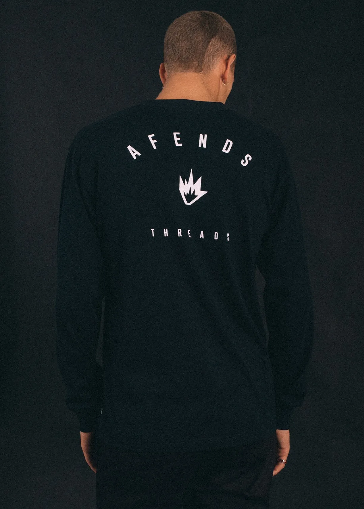 Afends Mens Threads - Long Sleeve Tee