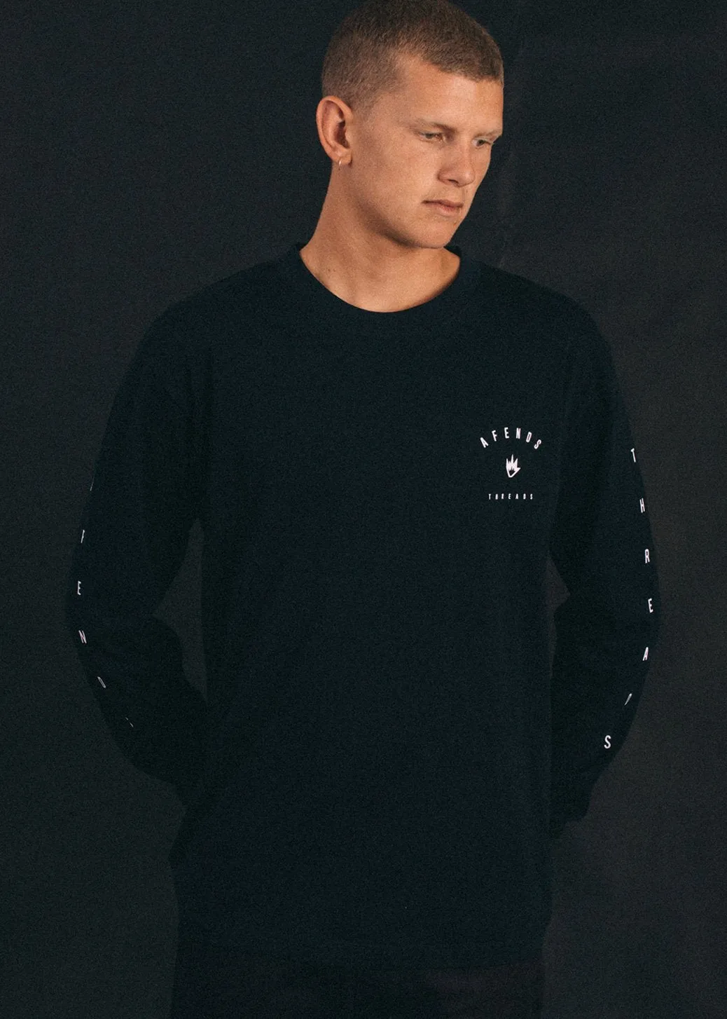 Afends Mens Threads - Long Sleeve Tee