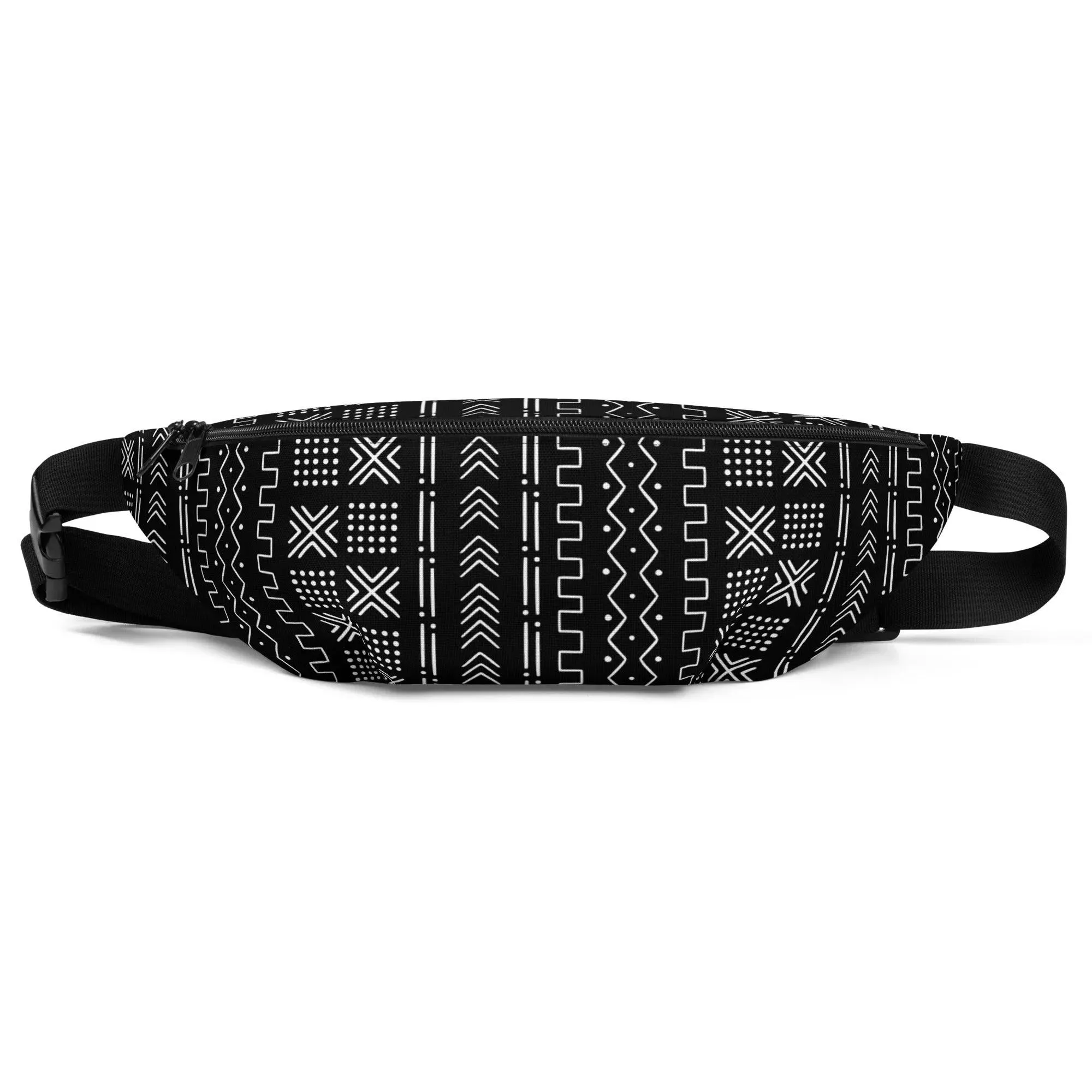 African Mud Cloth Fanny Pack