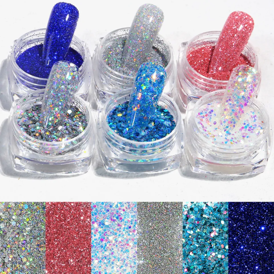 Assorted Shiny Glitters (2 packs)