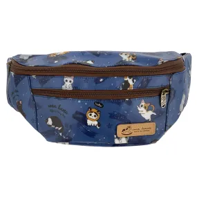 Blue Cat Yoga Fanny Pack
