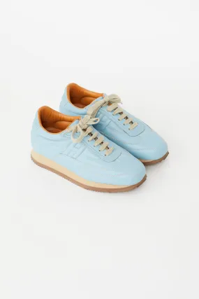 Blue Leather Quick H Sneaker
