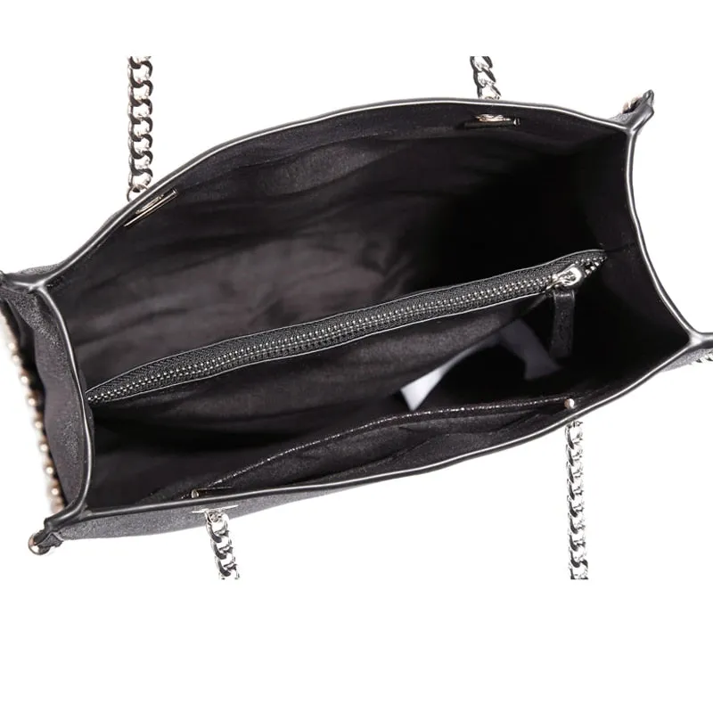 Chain Shoulder Tote Handbags