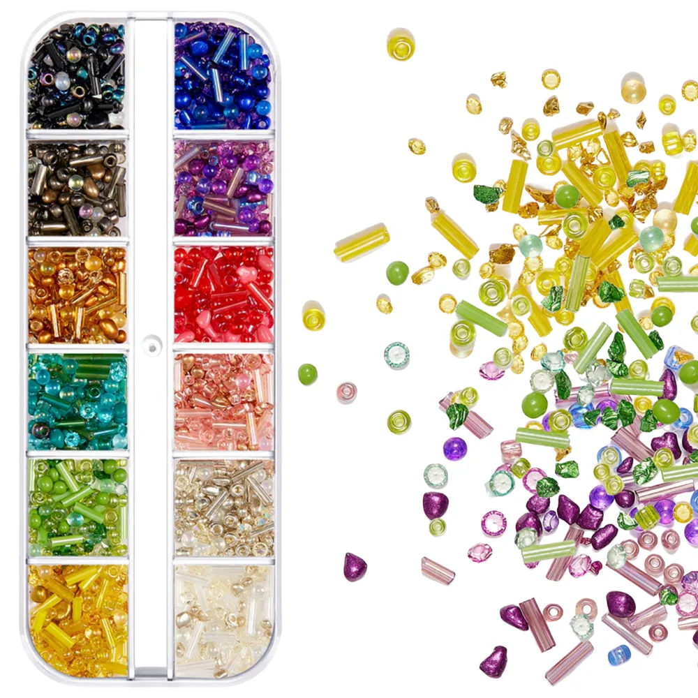 Colourful Beads Mix Embellishment