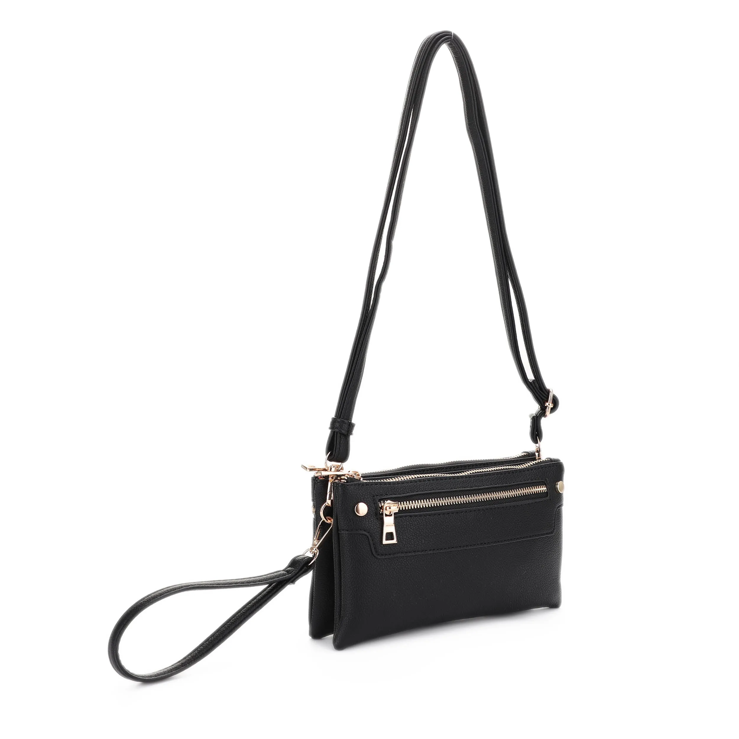 Corbin Front Zipper Small Crossbody