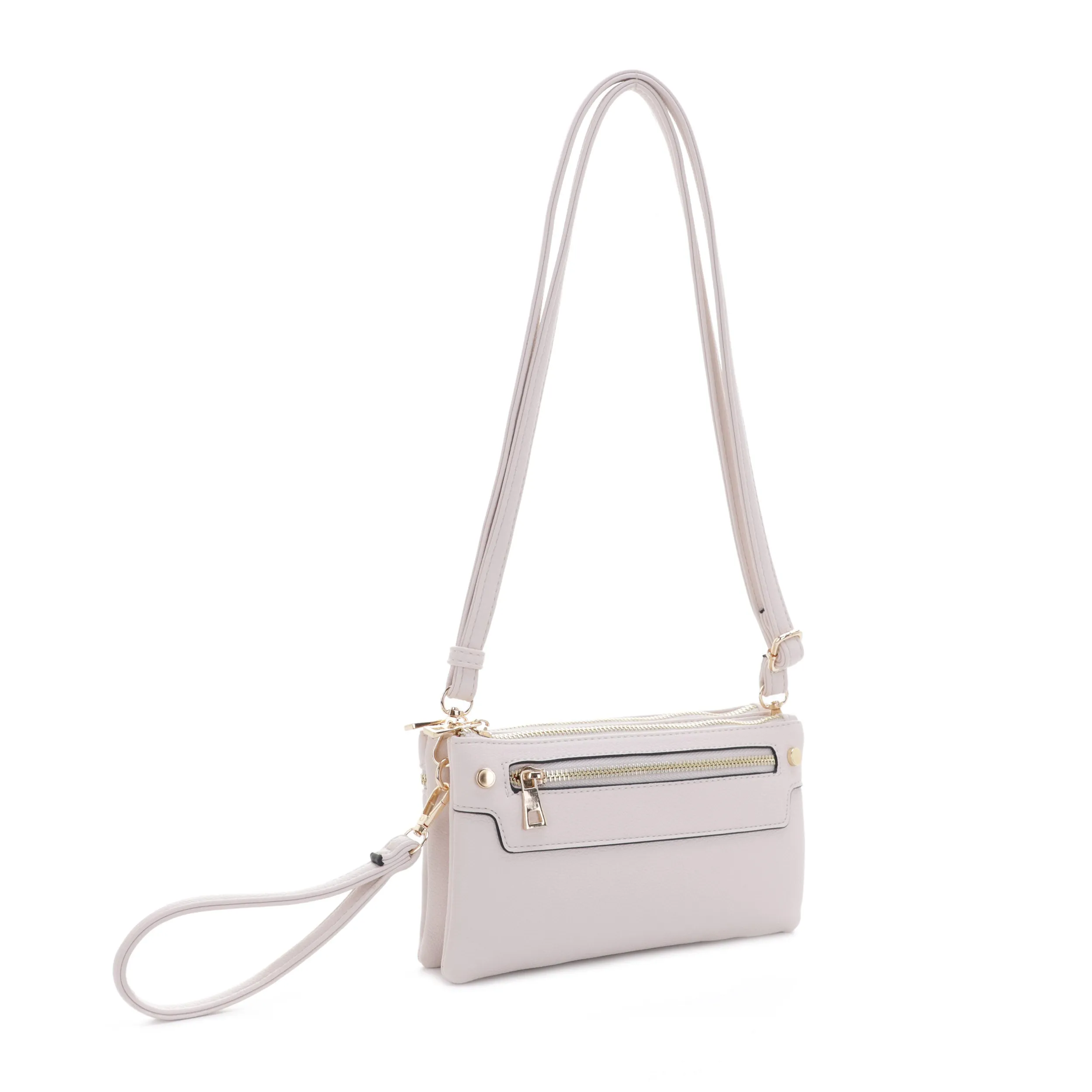 Corbin Front Zipper Small Crossbody