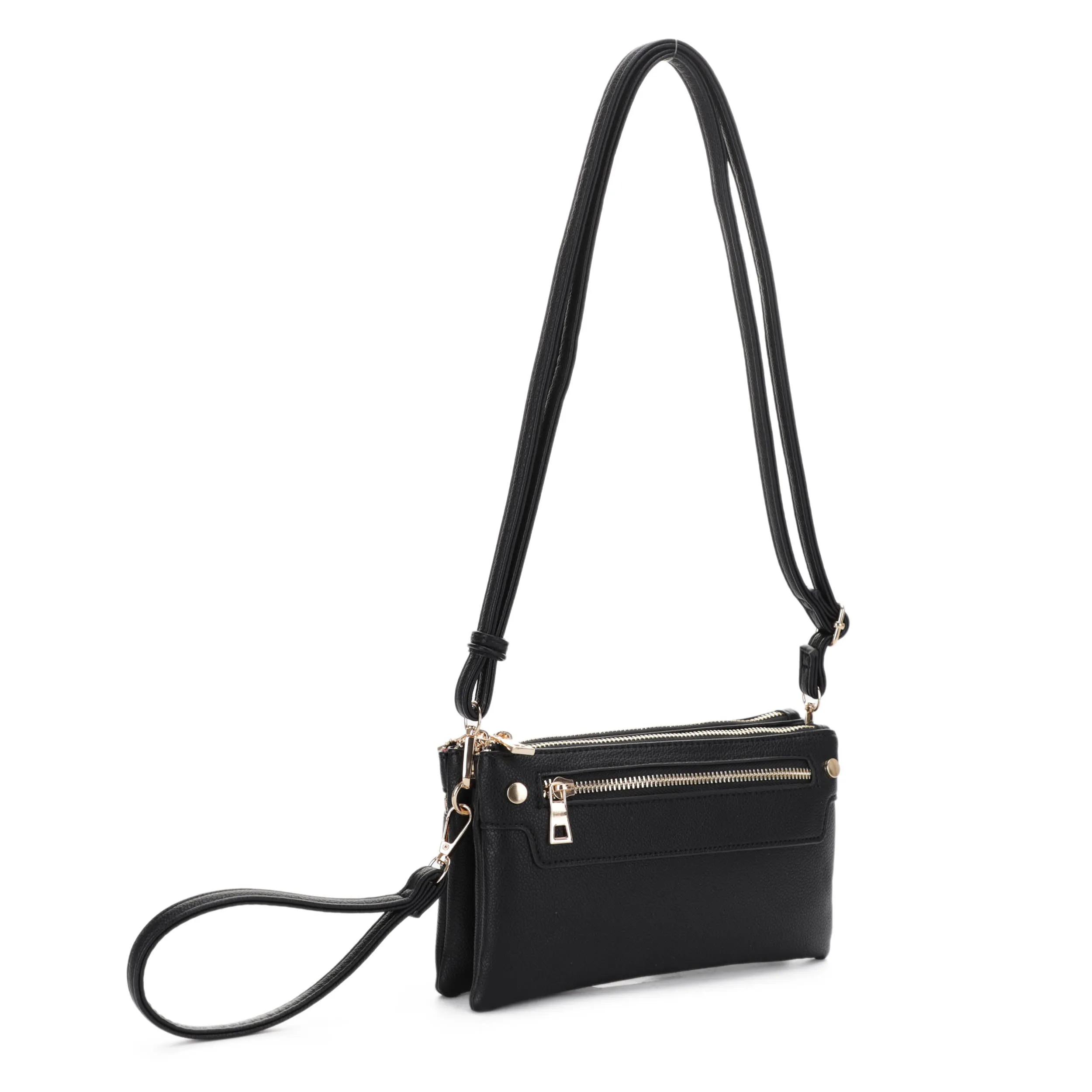 Corbin Front Zipper Small Crossbody