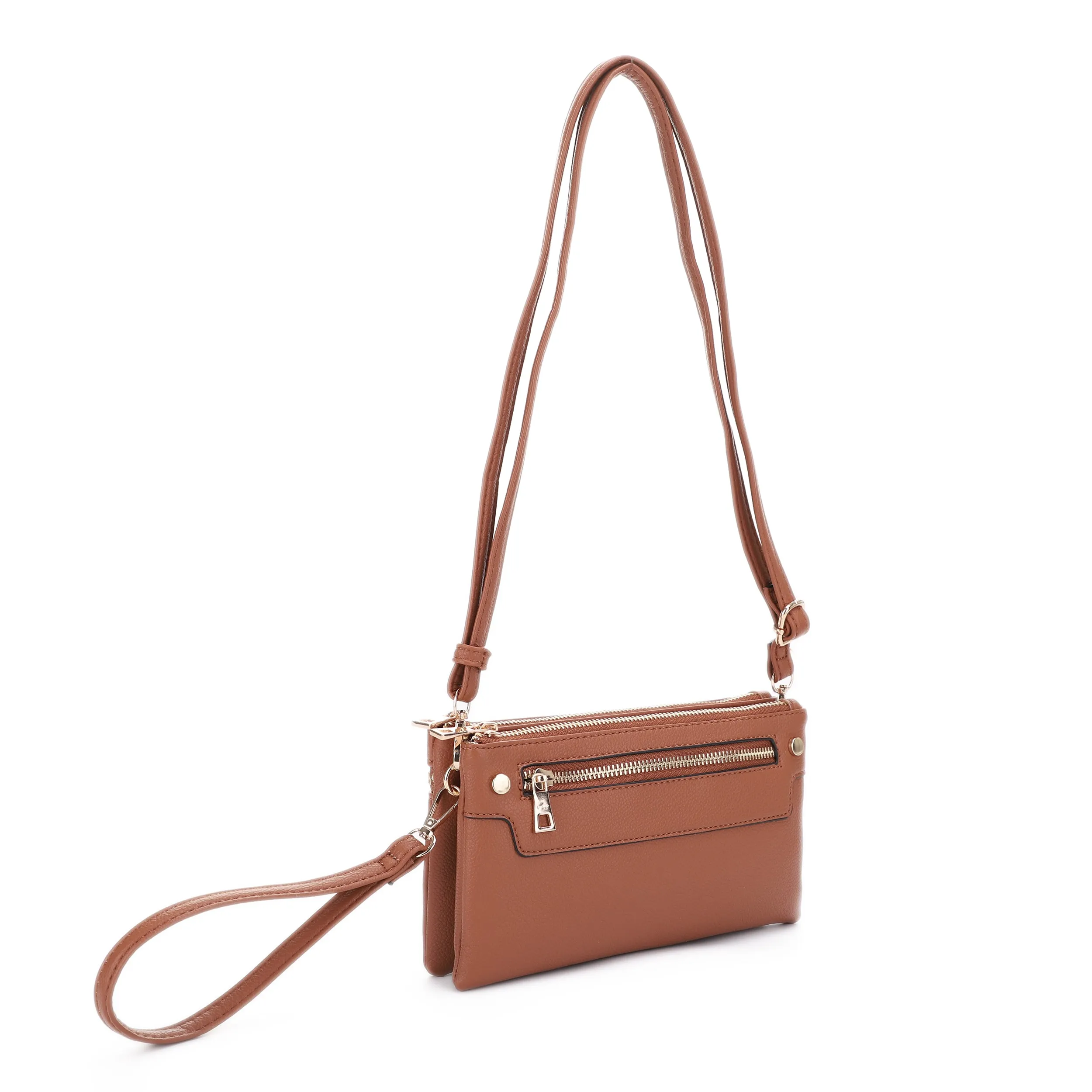 Corbin Front Zipper Small Crossbody
