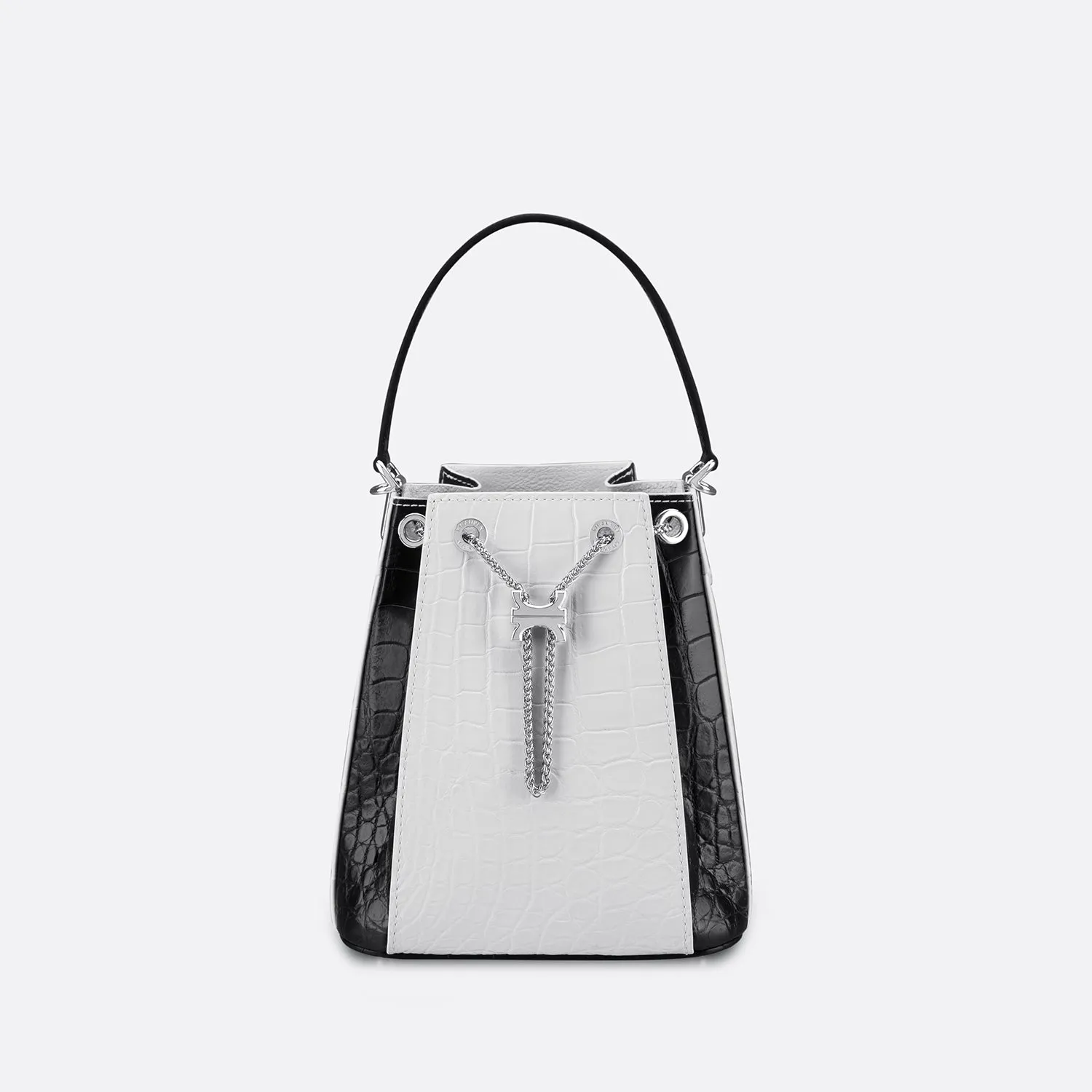 CREST LINK ORIGAMI BUCKET BAG (ARCTIC)