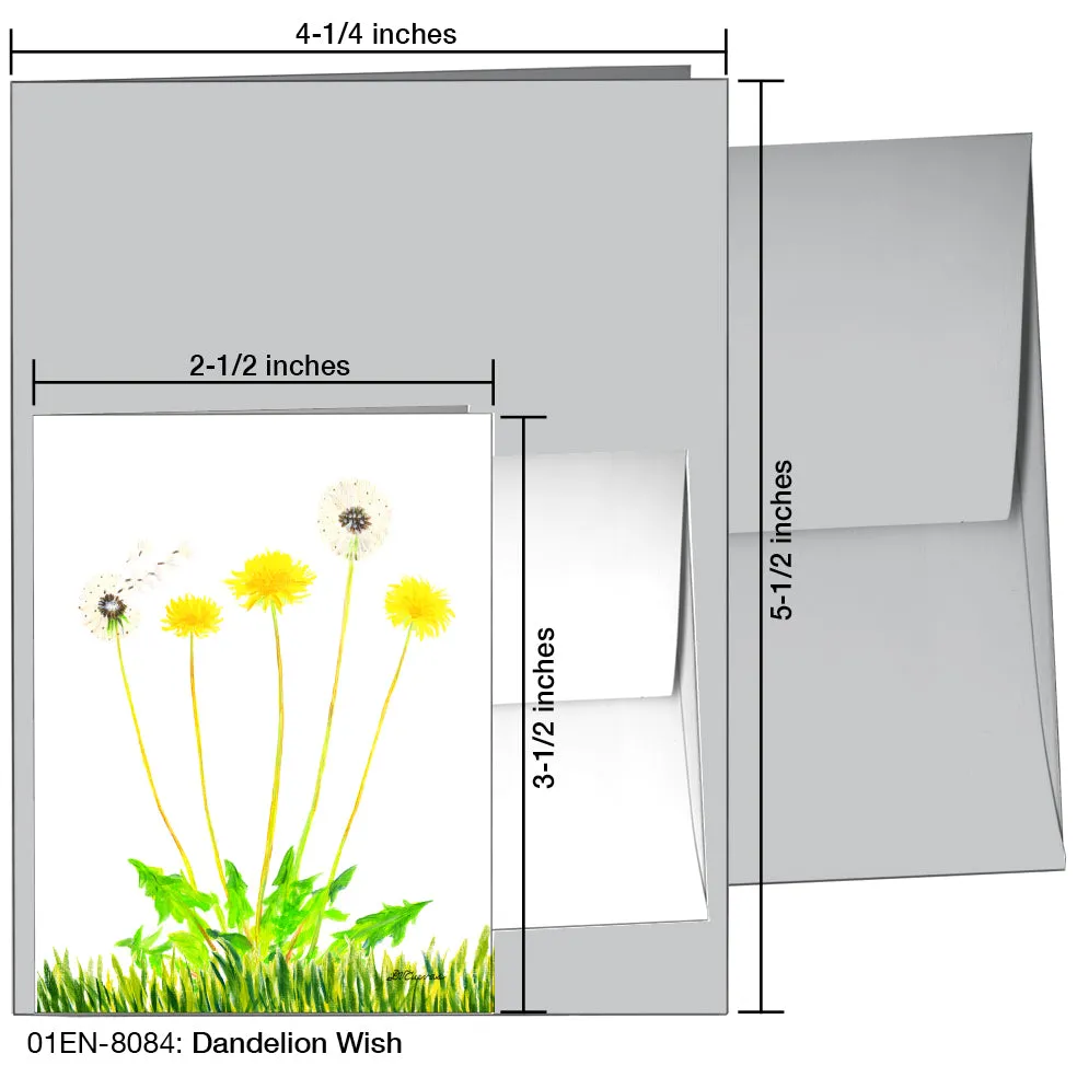 Dandelion Wish, Greeting Card (8084)