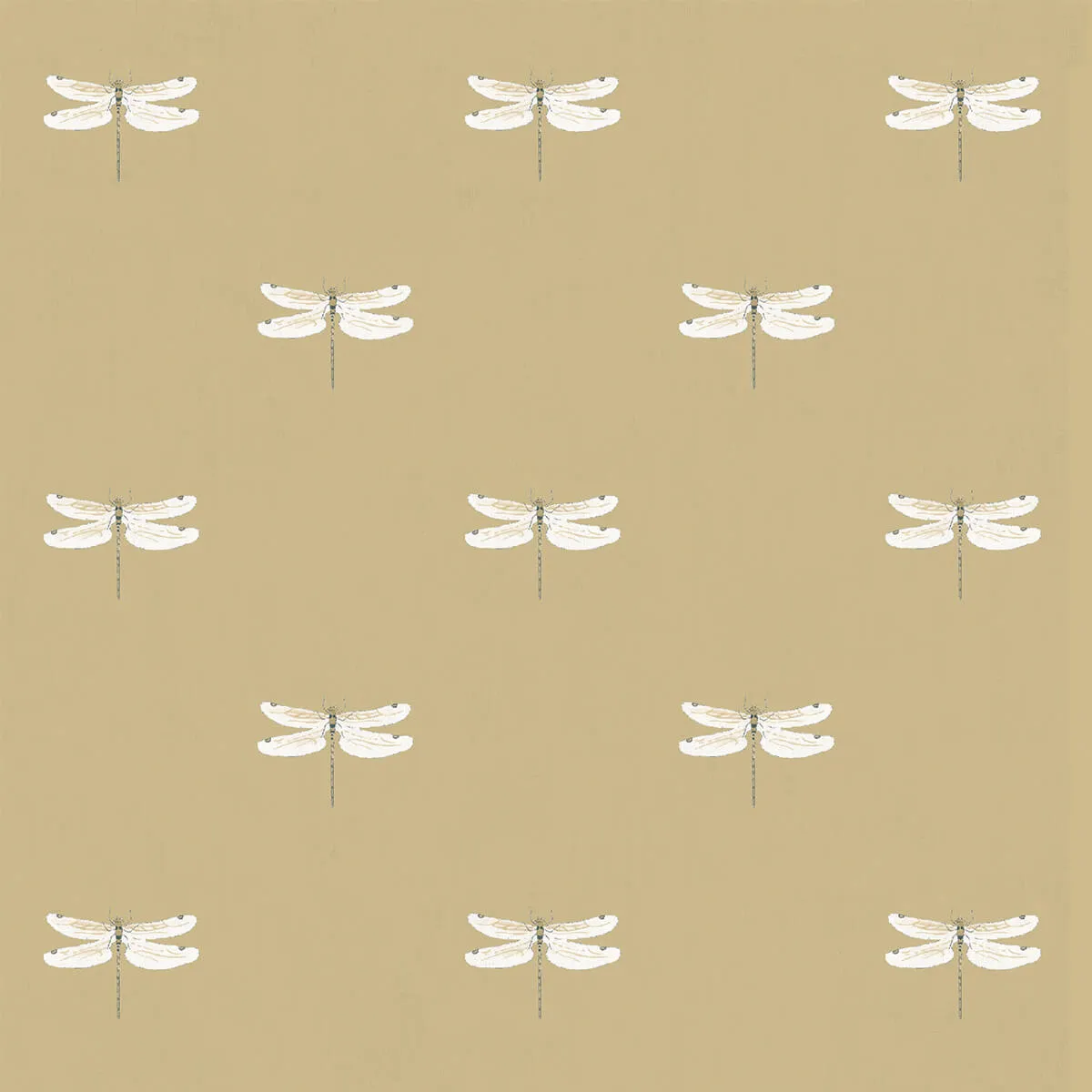 Dragonfly Deep Mustard Roller Blind Sample