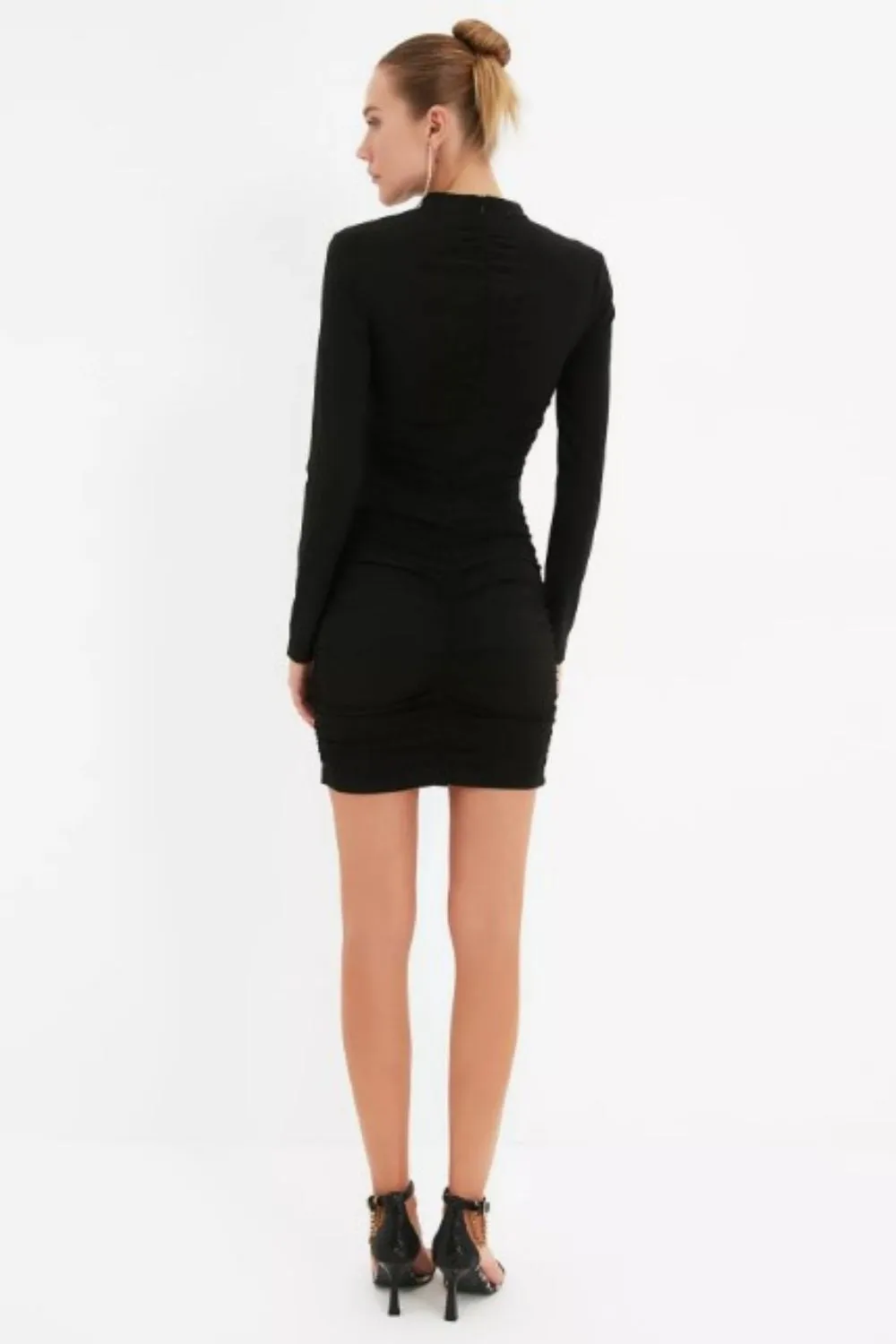 Eclipse Black Full Sleeve Dress