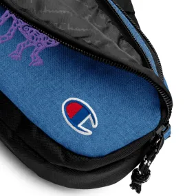 Embroidered Champion fanny pack Coyote