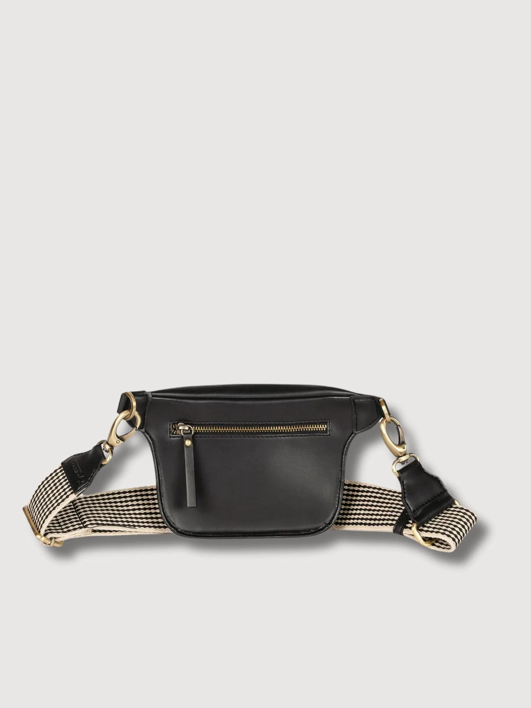 Fanny Pack Beck'S Black Appleskin  | O My Bag