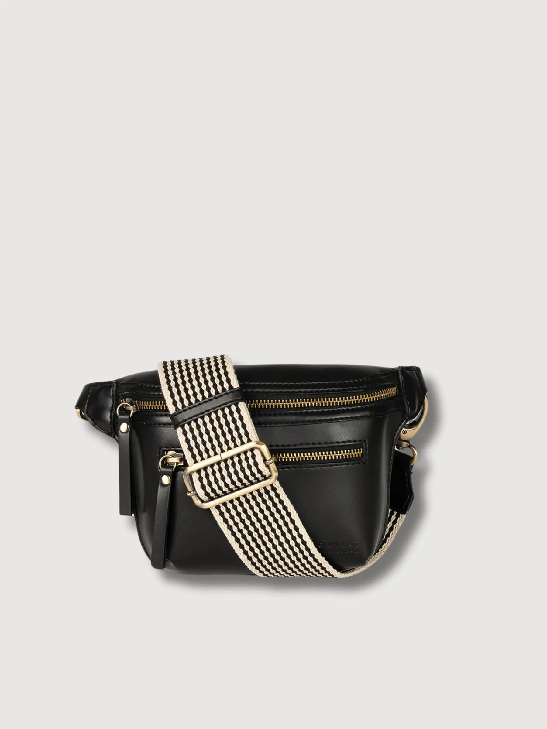 Fanny Pack Beck'S Black Appleskin  | O My Bag