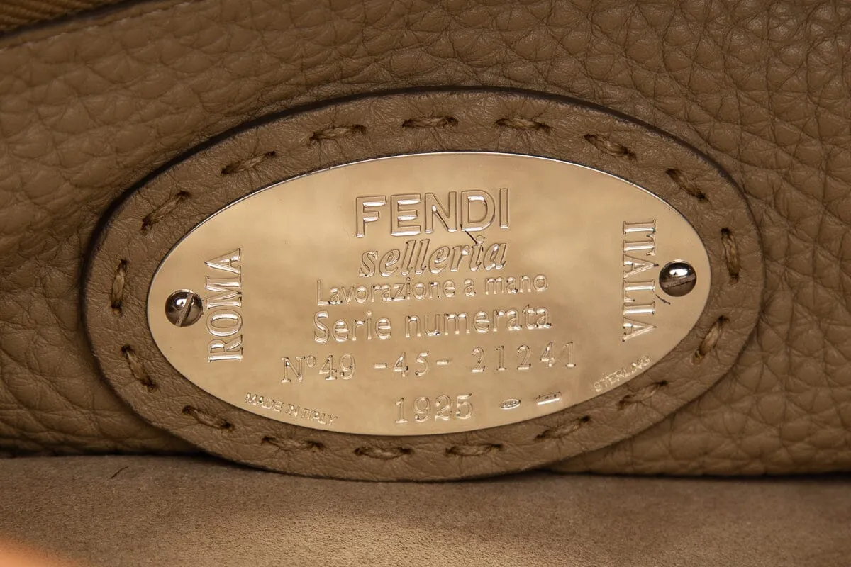 Fendi Brown Peekaboo  Handbag