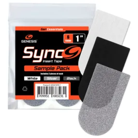 Genesis Sync <br>Insert Tape <br>6 ct Sample Pack