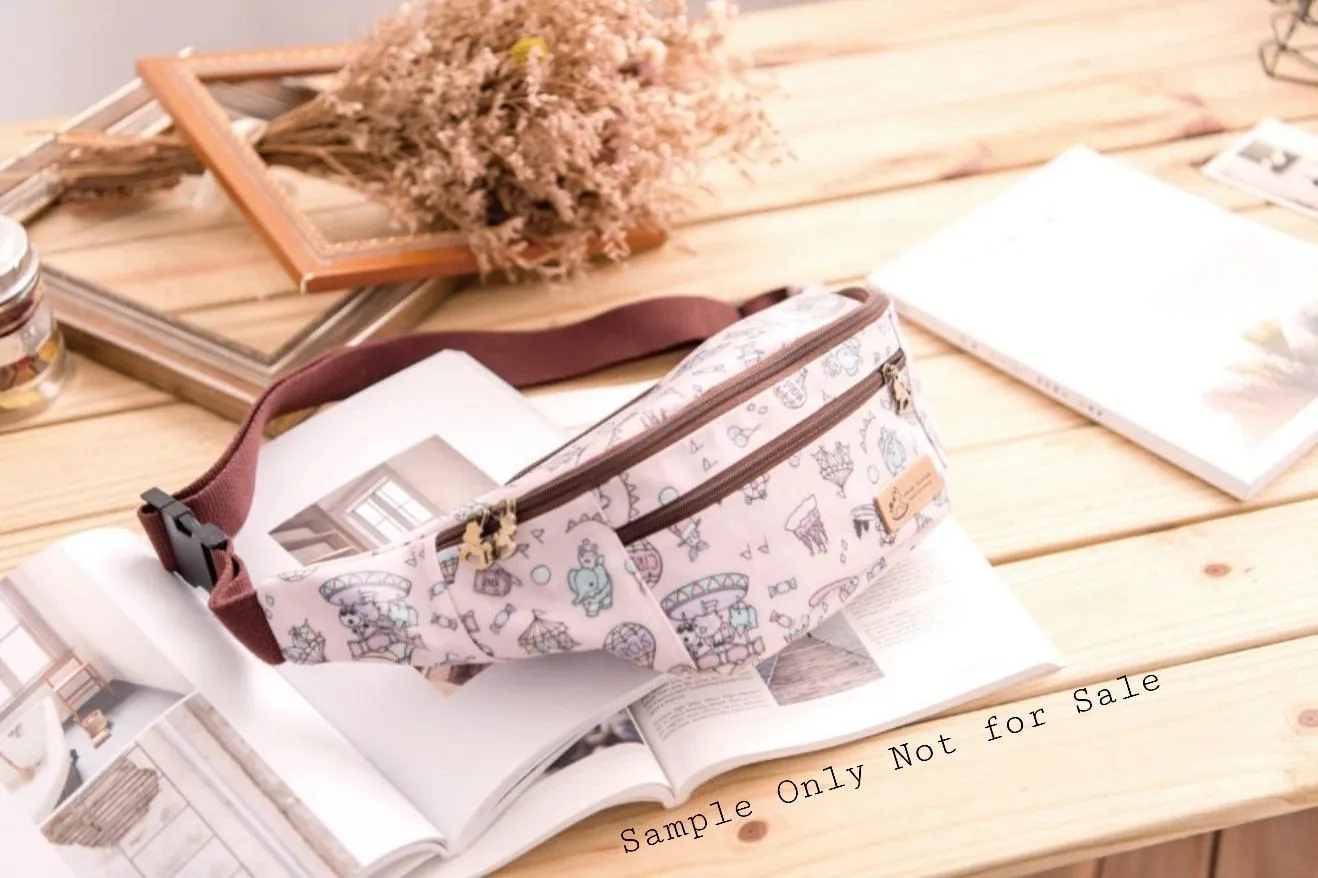 Green & Blue Tartan Plaid Fanny Pack
