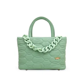 Green Formal Hand Bag P36065