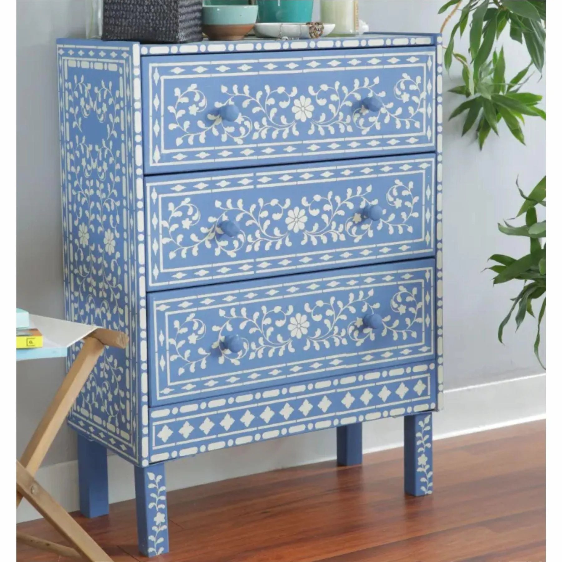 Indian Inlay(furniture and fabric) Reusable Stencil For Canvas And Wall Painting.ID# 310