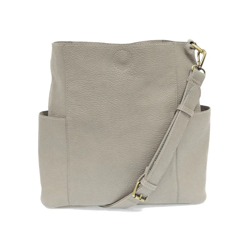 Kayleigh Side Pocket Bucket Bag