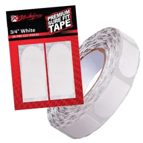 KR Strikeforce Premium Sure Fit <br>Textured Insert Tape <br>White