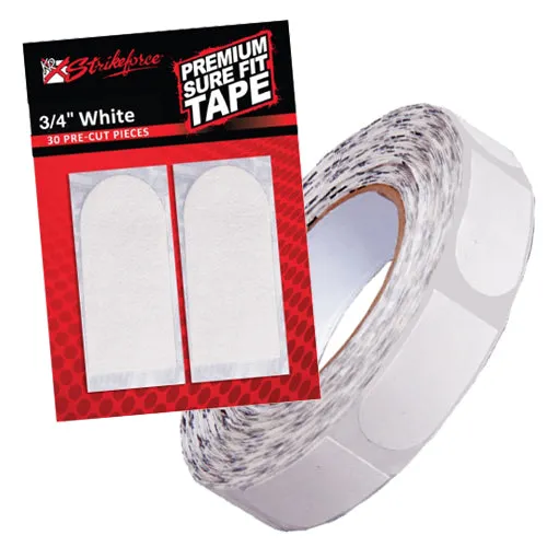 KR Strikeforce Premium Sure Fit <br>Textured Insert Tape <br>White