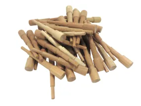 Miller Dowel 100 Pack of Mini Stepped Cherry Dowels