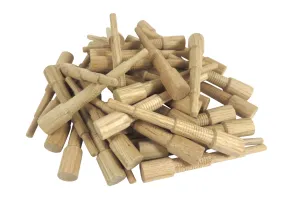 Miller Dowel 100 Pack of Mini Stepped Oak Dowels