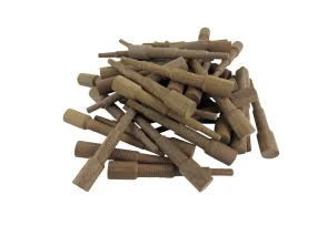 Miller Dowel 100 Pack of Mini Stepped Walnut Dowels