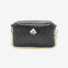MIN RIVINGTION HANDBAG IN BLACK - LUNA BEE