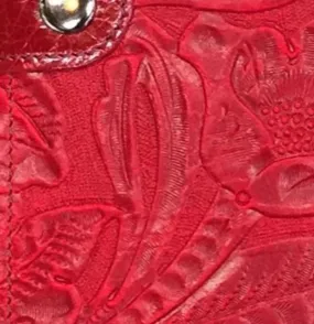 Nina Clutch in Paprika Floral by Offhand Designs