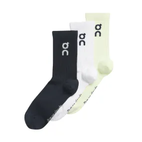 On Logo Sock 3-Pack Midnight / Lima