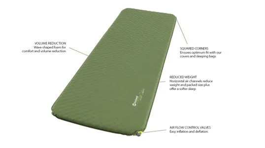 Outwell Dreamcatcher 12cm Single XL Self Inflating Mat Dreamcatcher
