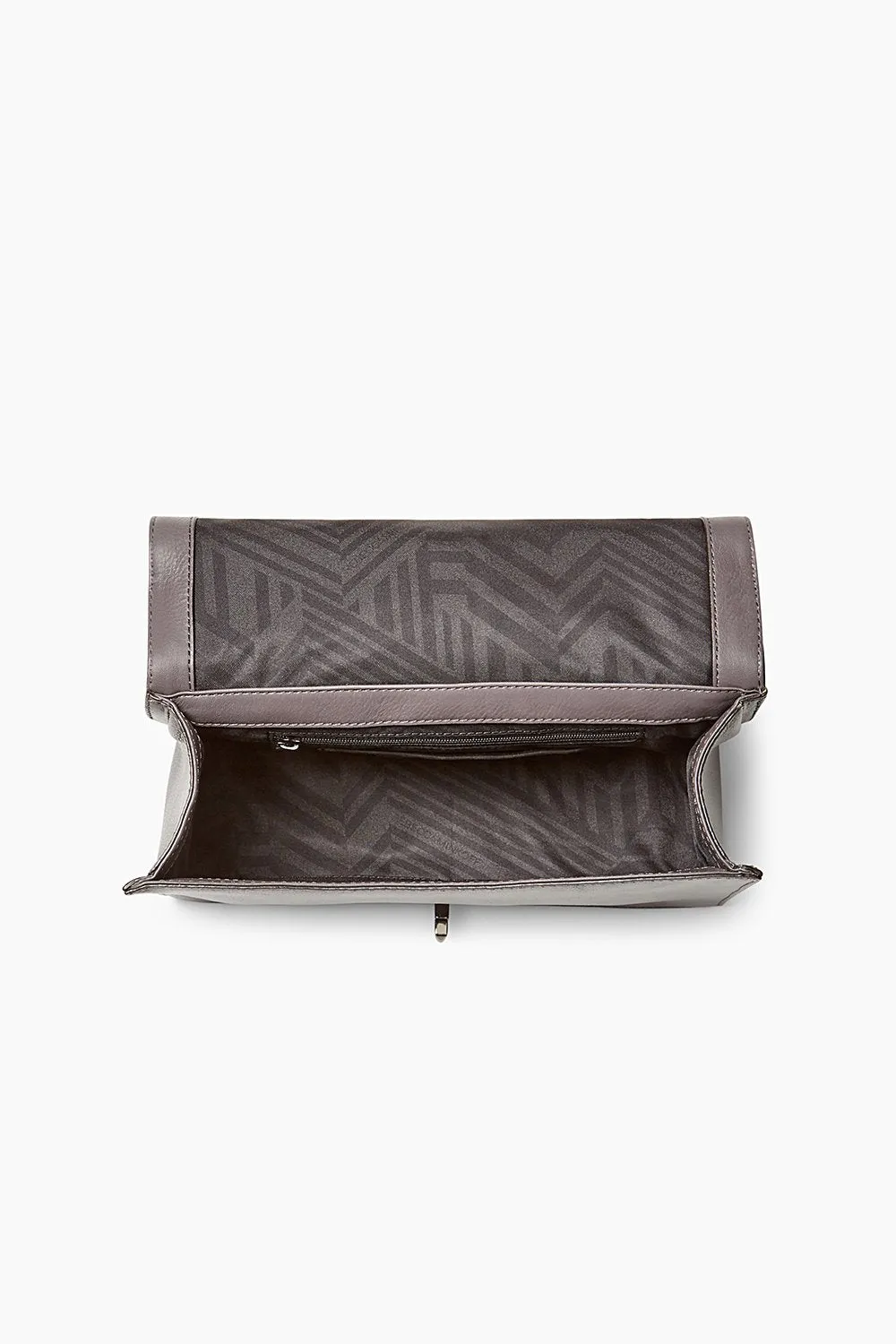 Patchwork Chevron Quilted Love Crossbody