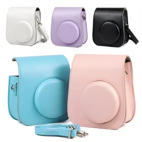 Plain Instax Mini 11 Leather Case/Bag