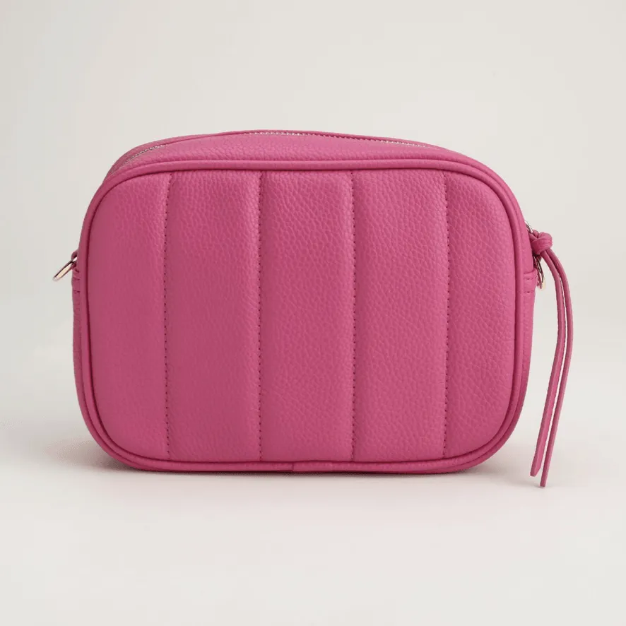 Quilted Camera Bag | Fuchsia